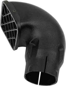 SCITOO Cabeça de snorkel automotivo de 8,9 cm para TOYOTA para Landcruiser VDJ76/78/79 peças de reposição preto Ram Air Kit de peças de admissão de ar conjunto de peças