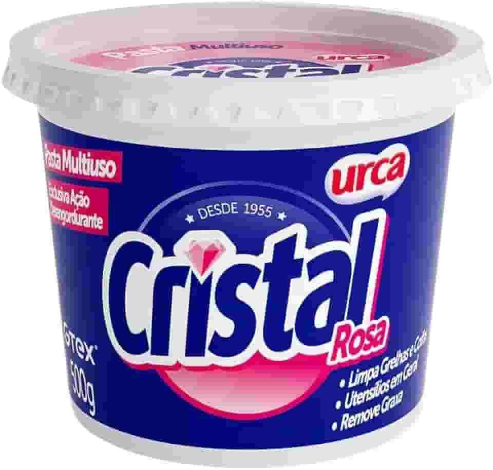 Pasta Limpeza Cristal Rosa Urca Multiuso 500g