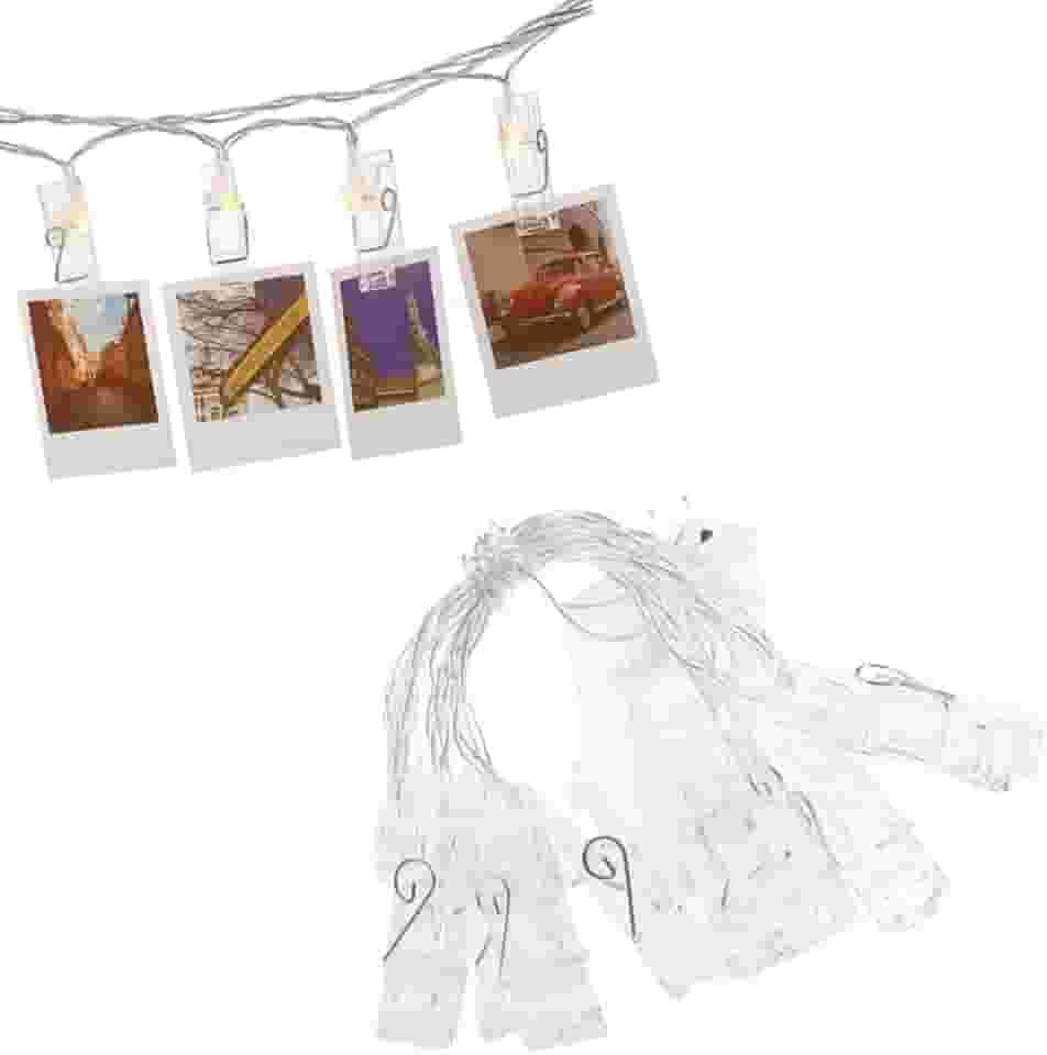 Cordão de Luz - Varal de Fotos com Prendedores Led