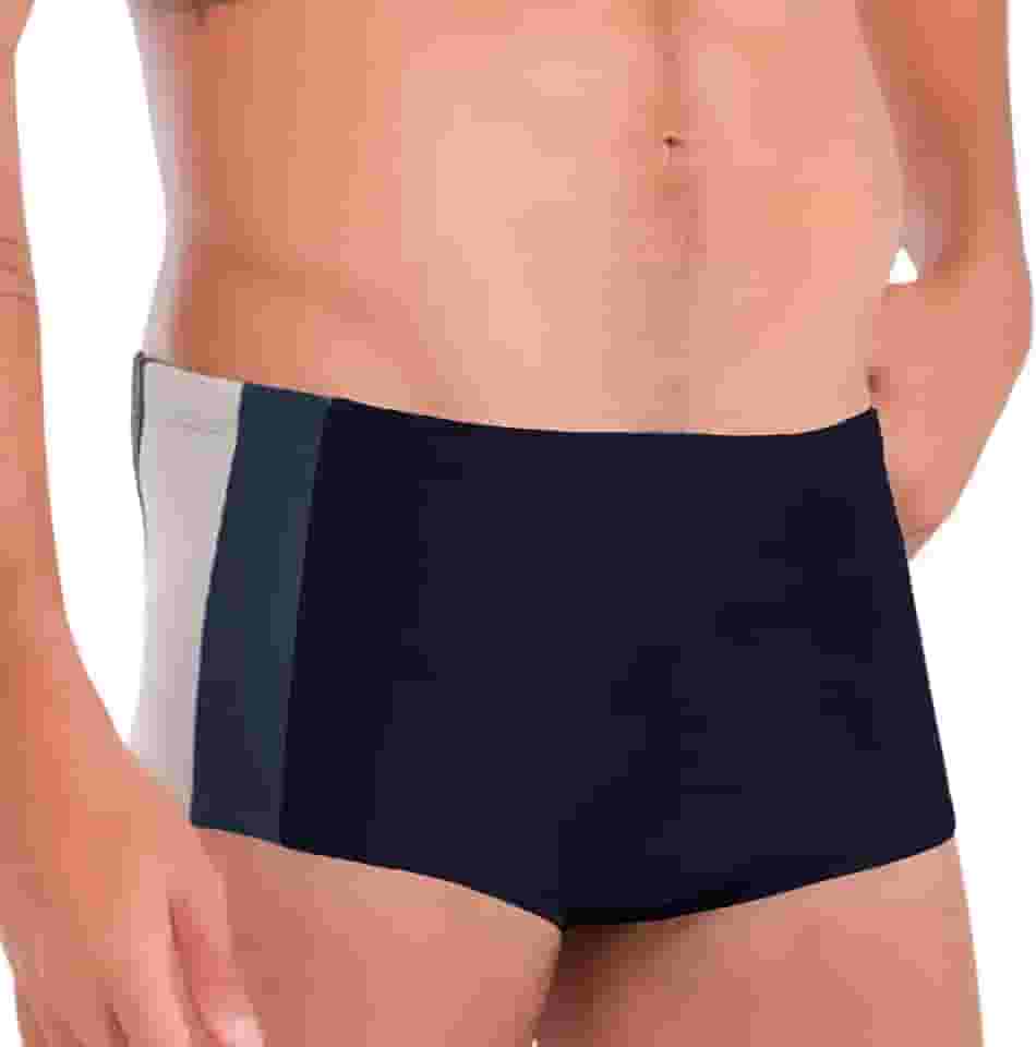 Sungão de Praia Mash Resistente ao Cloro UV 50+ Dry Fast Masculino Listra Lateral