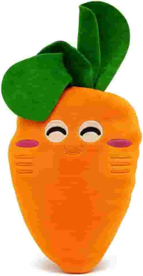 Cenoura de Pelúcia com Apito para Cachorro