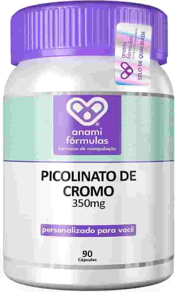 Picolinato De Cromo 350mcg High Dose - 90 Cápsulas