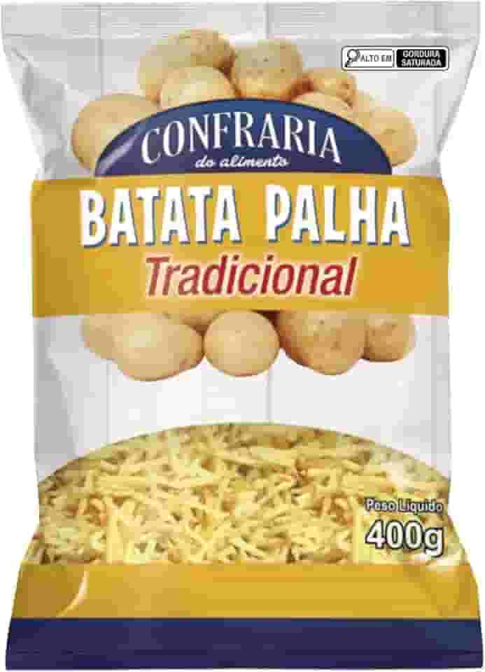 BATATA PALHA 400G CONFRARIA DO ALIMENTO