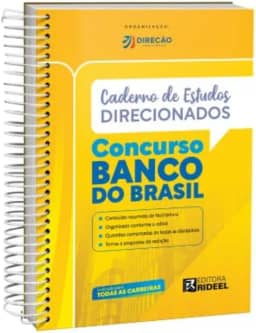 CADERNO DE ESTUDOS DIRECIONADOS - CONCURSO BANCO DO BRASIL