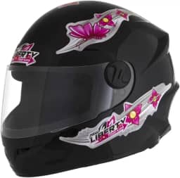 CAPACETE FECHADO PRO TORK LIBERTY FOR KIDS GIRLS PRETO TAM. 54