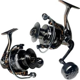 MARURI, Molinete De Pesca Praia Debao HM 5000-13 Rolamentos - Drag: 16kg - Antiferrugem - Em Aluminio