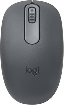 Mouse sem fio Logitech M196 com Conexão Bluetooth, Design Ambidestro Compacto, Rastreamento Preciso, Compatível com PC e Mac, Windows e macOS - Grafite