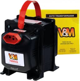 Transformador 110v para 220v 7000VA Bivolt V&M Transformador 220 para 110