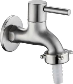 Torneira Inox Tanque Jardim Lavanderia NOX14