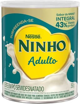 Leite Pó Semidesnatado Ninho Adulto Lata 350g