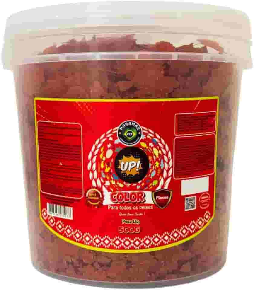 Ração Para Peixes Flocos Color Up 500g Maramar