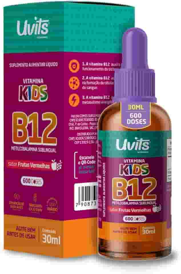 Vitamina B12 Kids Liquida 30ml - Uvits