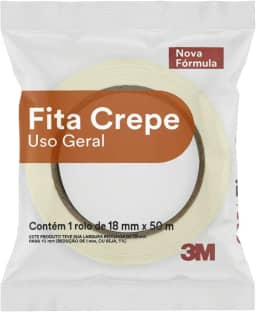 3M, Fita Crepe, 19mm X 50m, 1 unidade
