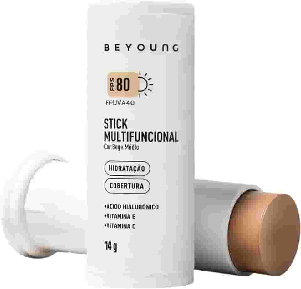 Beyoung Stick Multifuncional Com Cor FPS 80 Bege Médio 14g