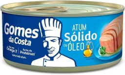 Atum Sólido Em Óleo Gomes Da Costa 170g