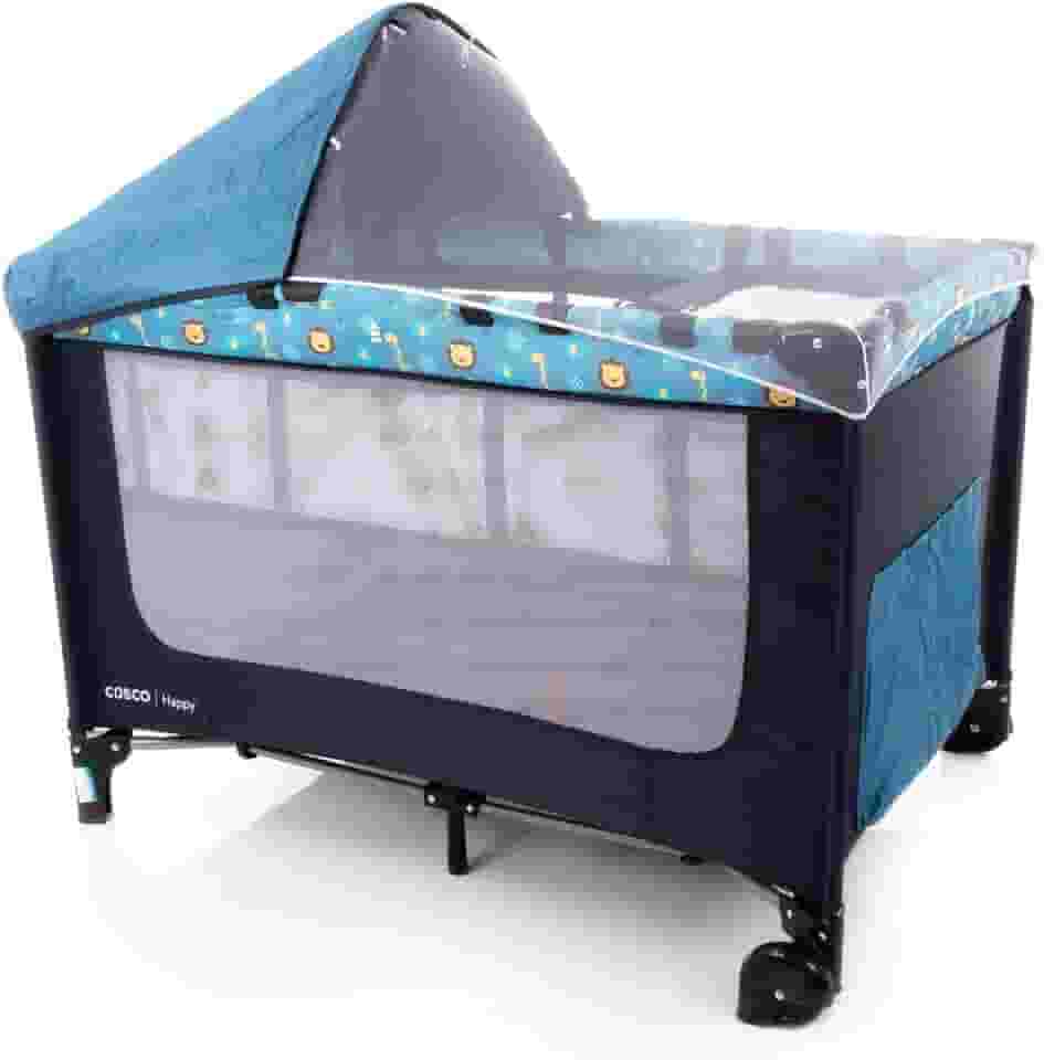 Cosco Kids, Berço Portátil Happy, 0 a 15kg , Azul