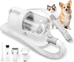 220V, 350W, Aspirador de Pelos Pet, com 5 Ferramentas de Limpeza de Animais, 1400mL, 3 AjustáVel Níveis de Sucção, Aspirador de Pó para Cães, Kit de Limpeza de Cães E Aspirador