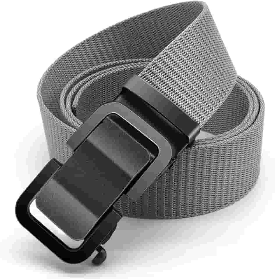 Cinto masculino com fivela de metal cinto tático catraca cinto de trabalho cinto militar lona respirável sem furo automaticamente cinto de cintura