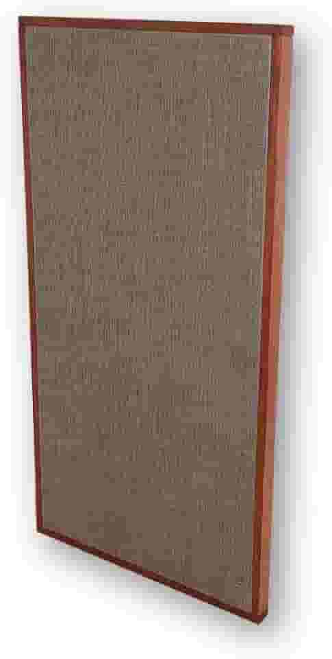 Painel de tratamento acústico premium 100x50x5cm, lã de rocha, alta densidade (Bege)