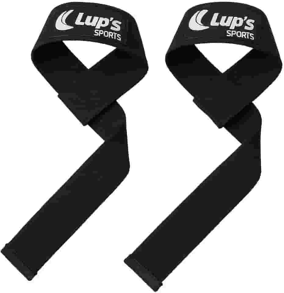 Strap Musculação - Par - 100% Algodão - Tala Lifting, Power Lifiting, Levantamento De Peso - Unissex