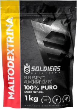 Maltodextrina 1Kg - 100% Puro Importado - Soldiers Nutrition