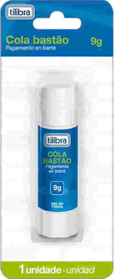 Tilibra - Cola em Bastão 9g - Blister com 1 unidade, 156604