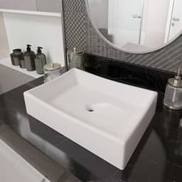 Cuba Pia para Banheiro Retangular Dalla Branco