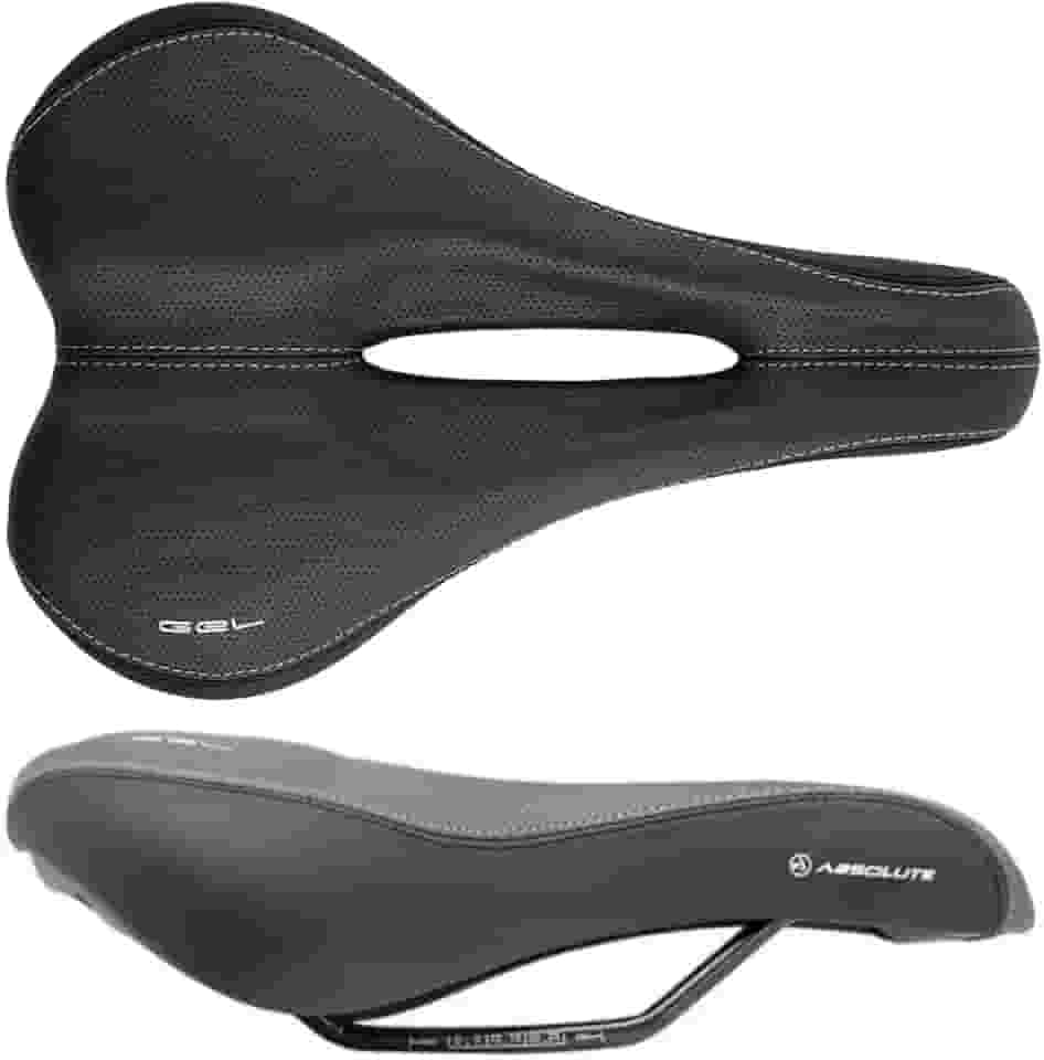 Selim Ciclismo Mtb Absolute Em Gel 165Mm X 270Mm Pto/Cnz