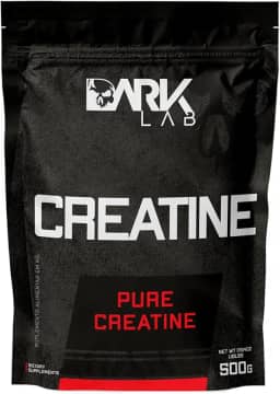 Creatina Pura Dark Lab 500g, Monohidratada 100% de Pureza, Sem Sabor