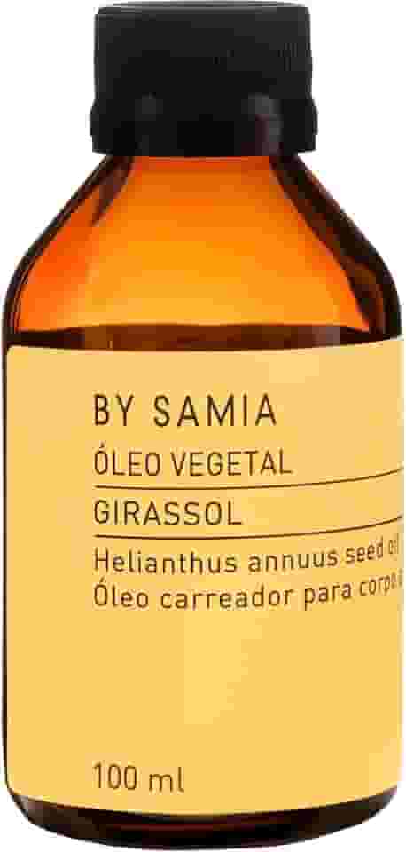 By Samia Óleo Vegetal de Girassol | 100% Puro Helianthus Annuus | Hidratação, Proteção e Antioxidante para Pele e Cabelo | 100ml