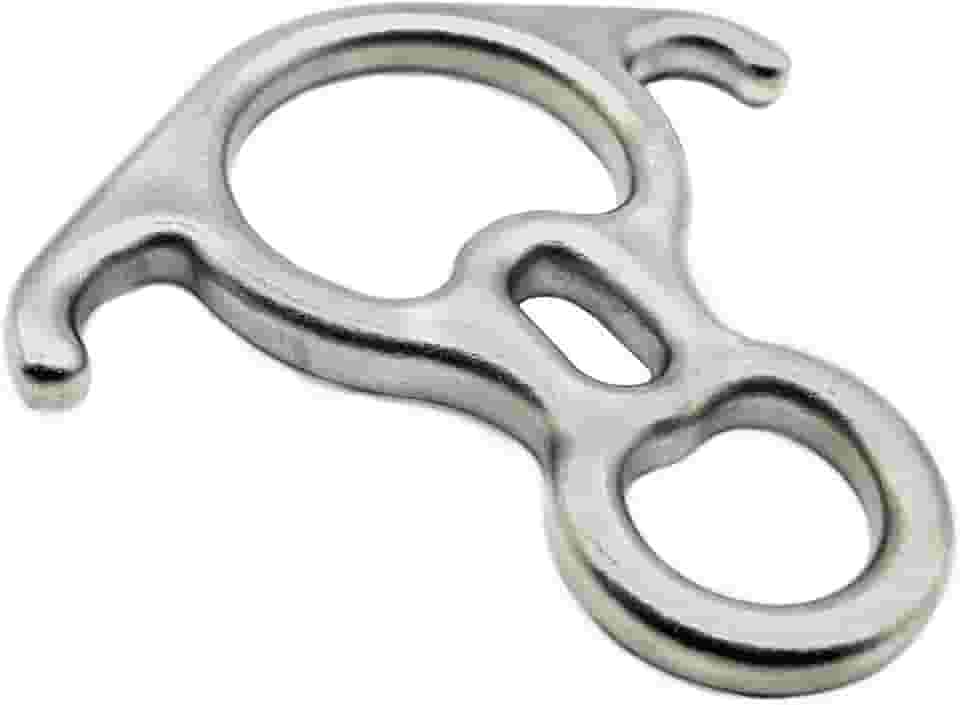 Freio Oito em aço inox Resgate 50KN marca USClimb