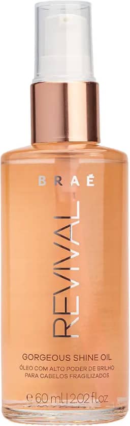 Gorgeous Shine Oil Revival 60ml Reparador, BRAÉ