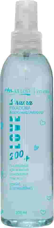 Bruma Fixadora Ácido Hialurônico 200Ml, Max Love