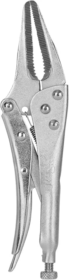 MTX Alicate de Pressão 9' (225 mm) Mordente Longo – Fixador Ajustável, Aço Resistência, Ideal para Soldagem e Montagem Profissional