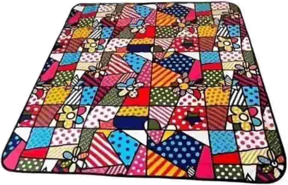 Esteira de Praia de CASAL - impermeável térmico duas faces (Romero Brito)