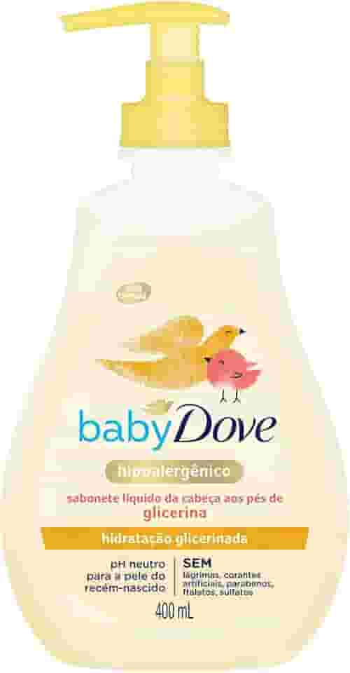 Baby Dove Sabonete Líquido Hidratação Glicerinada 400 ML