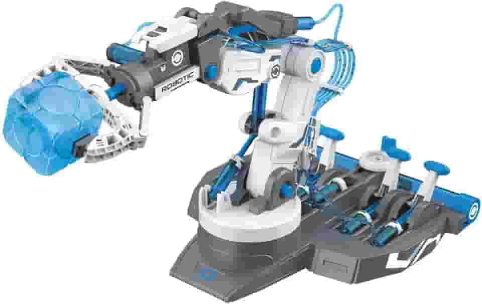 Braço Robótico Hidráulico 3 Em 1 Diy Kit Com 220 Peças