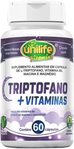 L-Triptofano + Vitaminas - 60 cápsulas