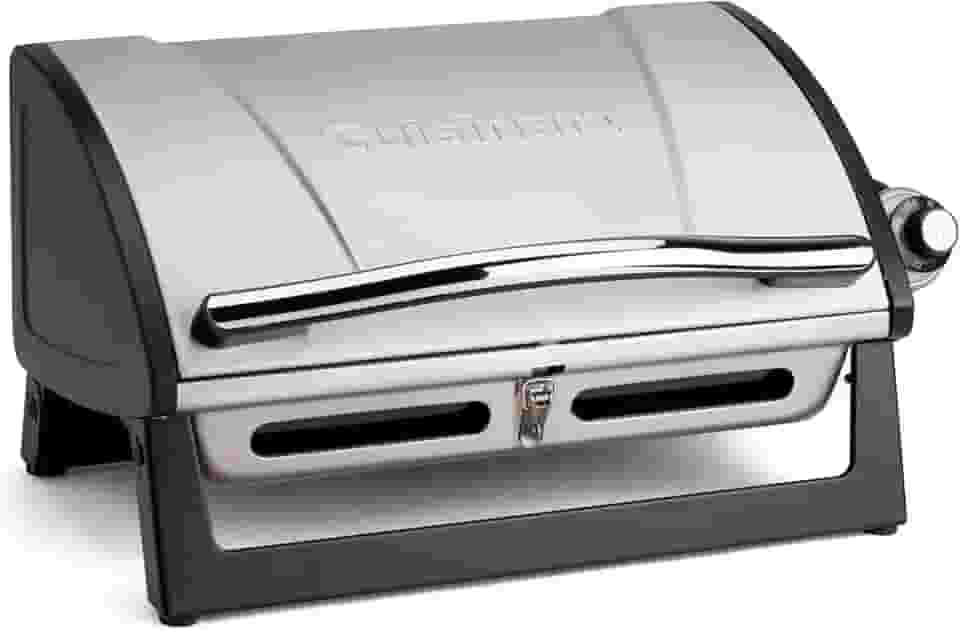 Cuisinart Grelha a gás de mesa portátil de propano CGG-059A 8.000 BTU