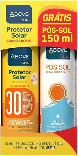 Above Kit Protetor Solar Fps 30 150Ml+ Pos Sol 150Ml