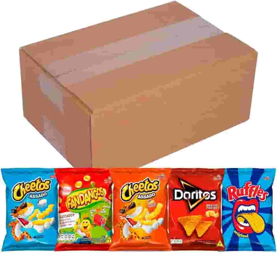 Kit 10 Salgadinhos Sortidos Elma Chips