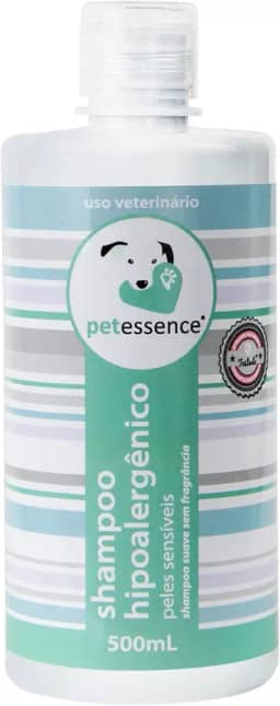 PetEssence Shampoo Pet Essence Hipoalergênico Para Cães E Gatos - 500 Ml