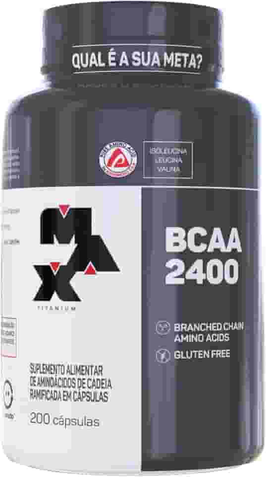 Max Titanium BCAA 2400, 200 Cápsulas