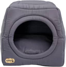 Cama iglu toca para cachorro e gato, cama 2x1 para cachorro ou gato com almofada, TAM. G