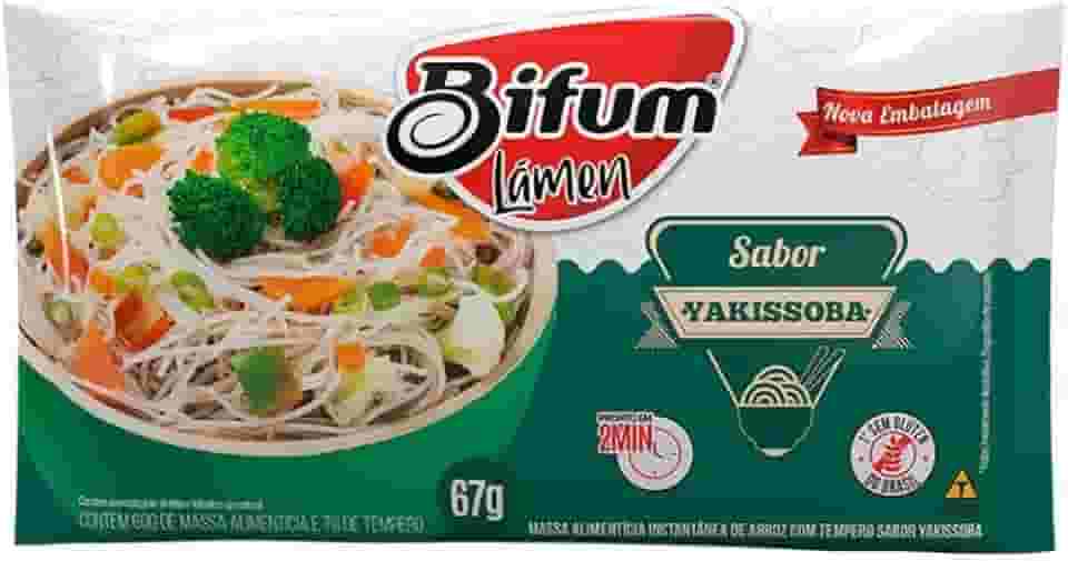 Macarrão Instantâneo Yakissoba Carne Bifum 67g
