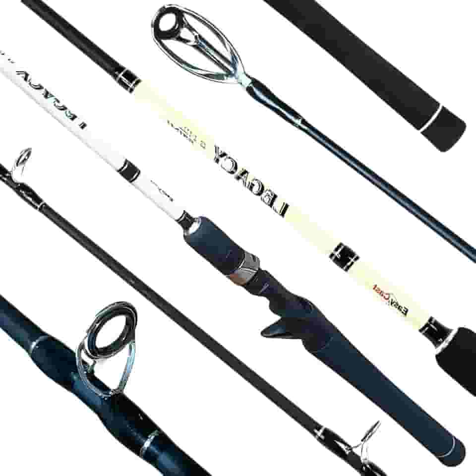 VARA P/CARRETILHA CARBONO EASY CAST LEGACY 8'0" (2,40M) - 20-40 LBS - 2 PARTES