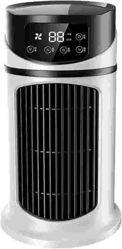 Mini Ar Condicionado Portátil, Mini AC, Ventilador de Ar Condicionado Portátil Evaporativo Mini Refrigerador de Ar Com Temporizador Quiet USB Desktop Ventilador de Refrigeração