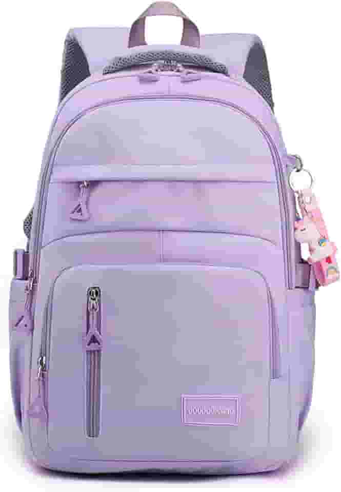 Mochila Impermeável Feminina Escolar Fashion Mochila Nylon Casual Feminina de Grande Capacidade para Notebook de 15,6 polegadas
