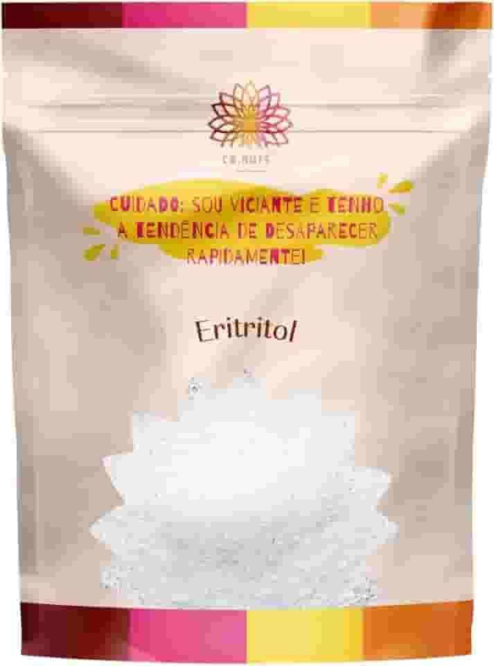 1 Kg Eritritol Puro Premium Adoçante Natural Ca.Nuts | Marca (1 Kg)