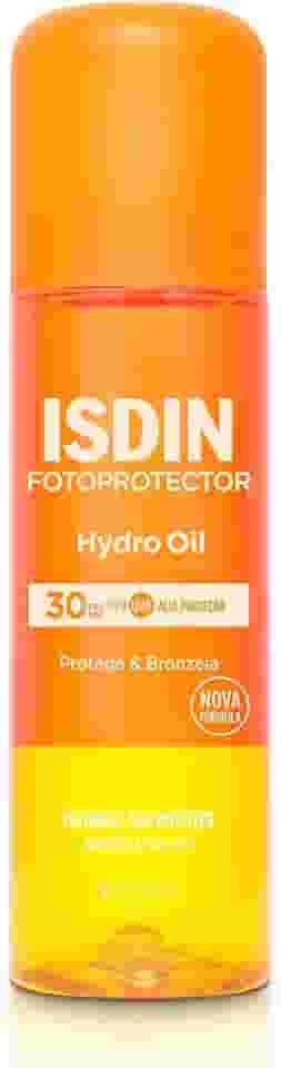 ISDIN Protetor Solar Corporal e Bronzeador HydroOil FPS 30 - 200ml